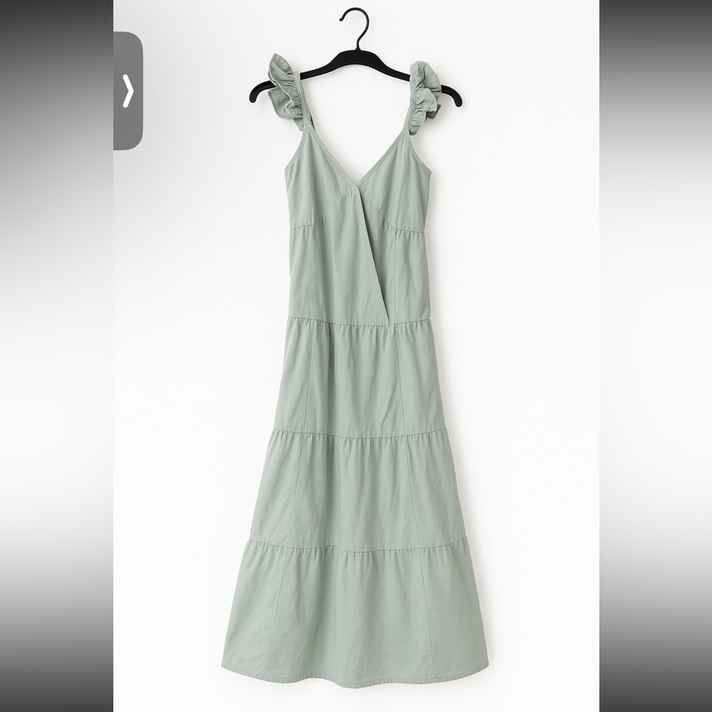 Sin & Sam | Sage Green Maxi Dress | Size S
